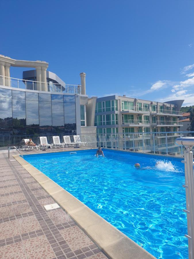 Studio Silver Terace With Sea View For 4 Person Byala  Buitenkant foto