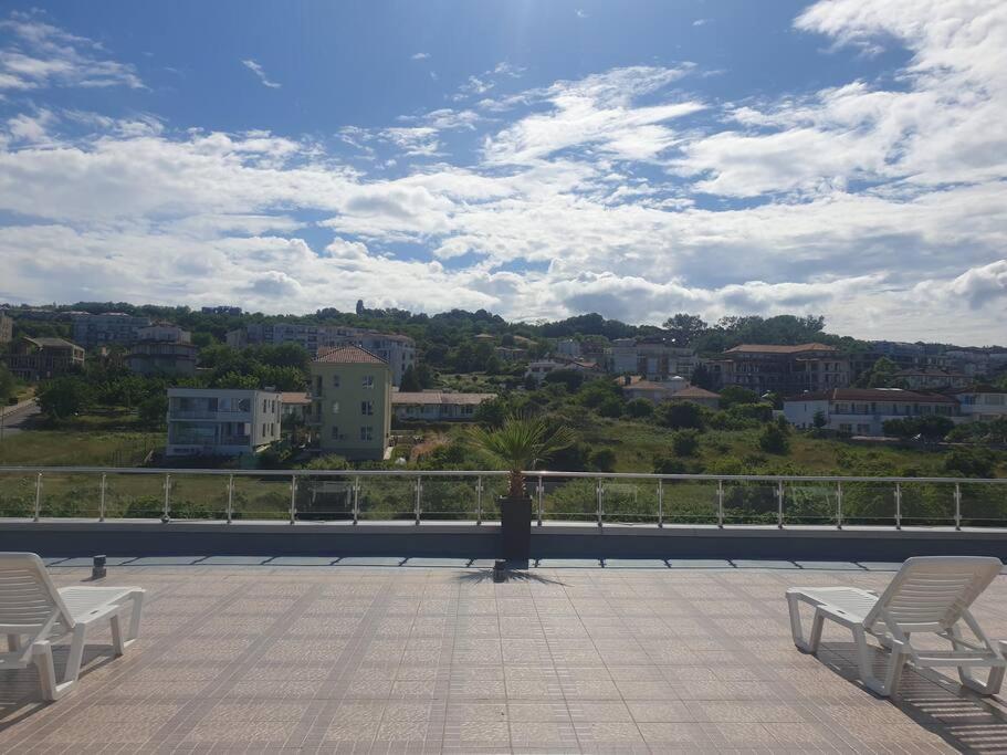 Studio Silver Terace With Sea View For 4 Person Byala  Buitenkant foto