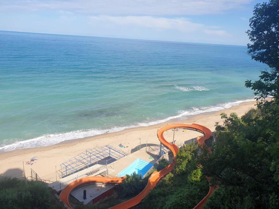 Studio Silver Terace With Sea View For 4 Person Byala  Buitenkant foto