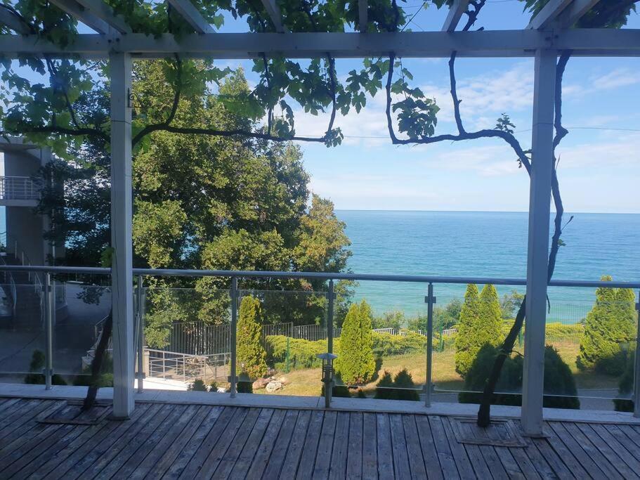 Studio Silver Terace With Sea View For 4 Person Byala  Buitenkant foto