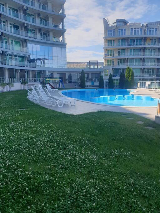 Studio Silver Terace With Sea View For 4 Person Byala  Buitenkant foto